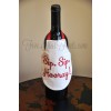 In the Hoop Bottle Aprons 14 Designs Wine